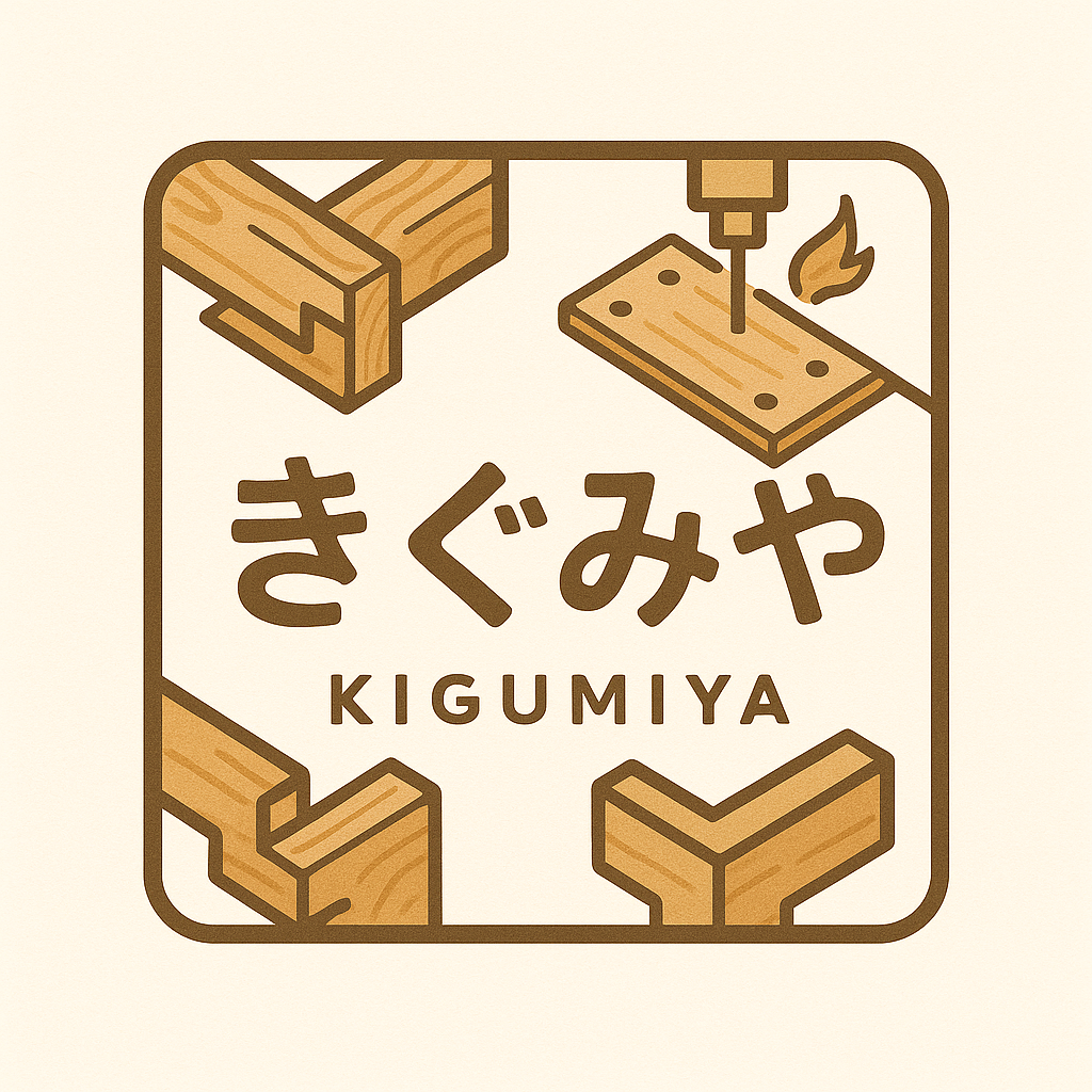 木組工房きぐみや ロゴ